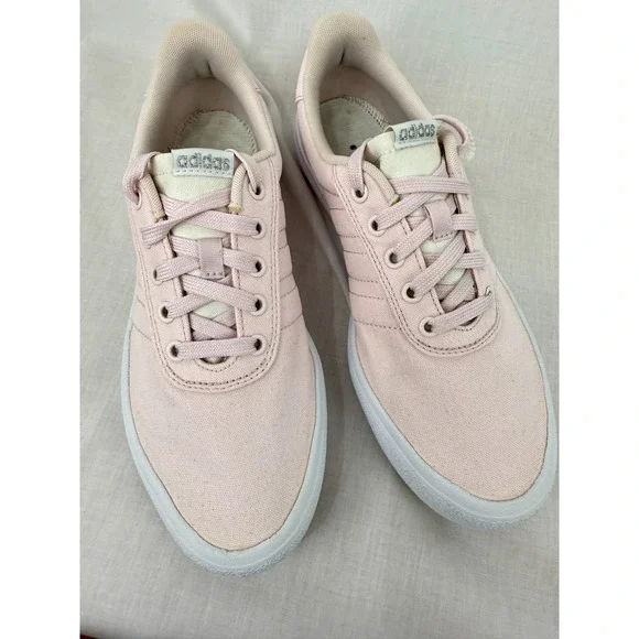 ADIDAS VULC RAID3R Women's 9 Pink Skateboarding Shoes Low Top Sneaker Streetwear - Picture 4 of 10